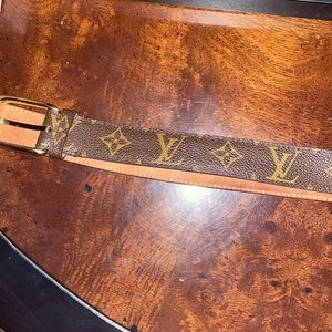 Louis Vuitton Eclipse Belt size 30